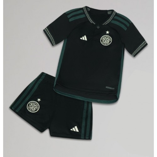 Otroški Nogometni dresi Celtic Gostujoči 2023-24 Kratek Rokav (+ Kratke hlače)